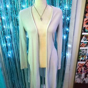 2 For $15 White cardigan